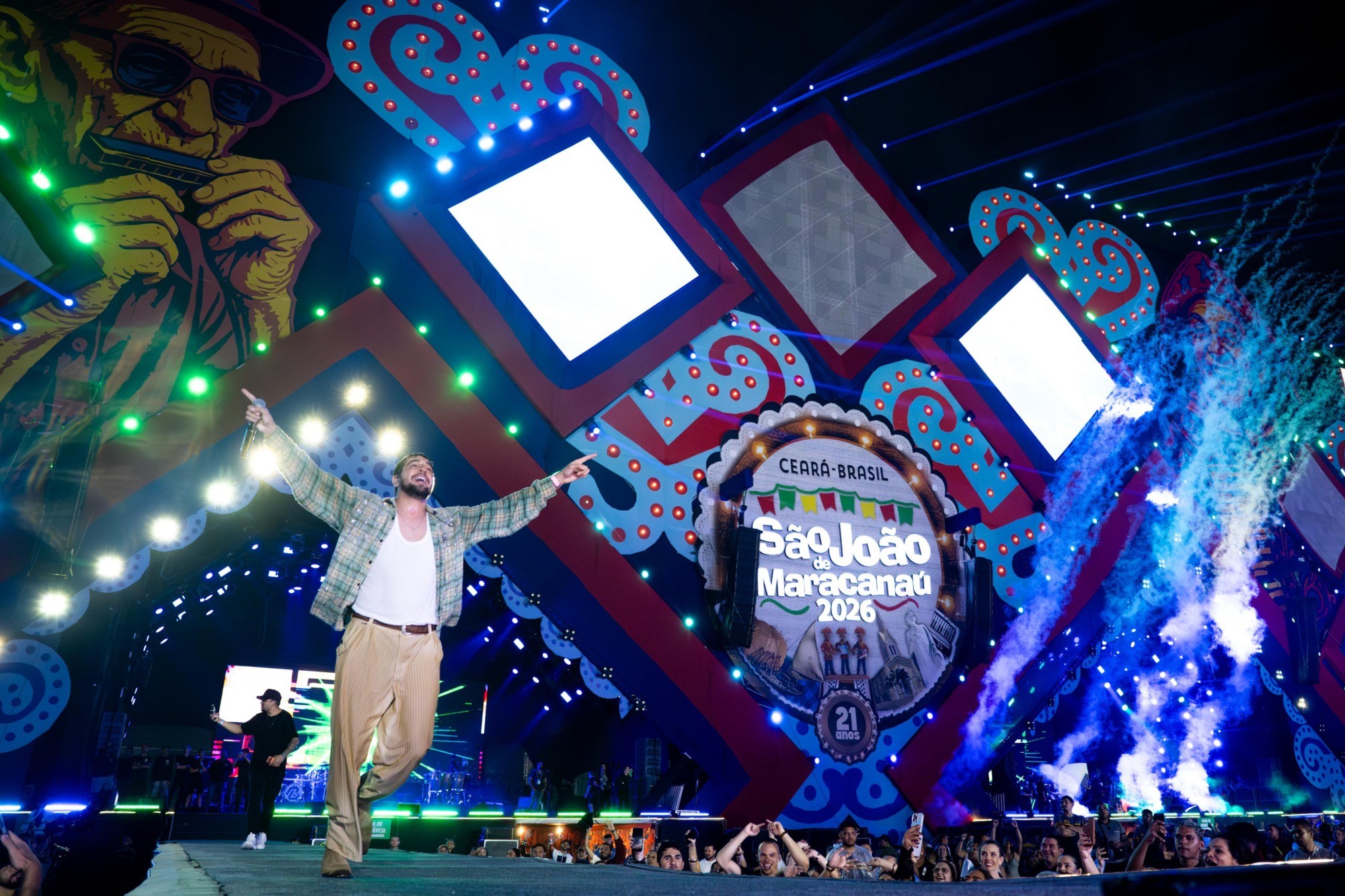 Nattan faz novo show no São João de Maracanaú após se apresentar bêbado; 'noite incrível', diz cantor