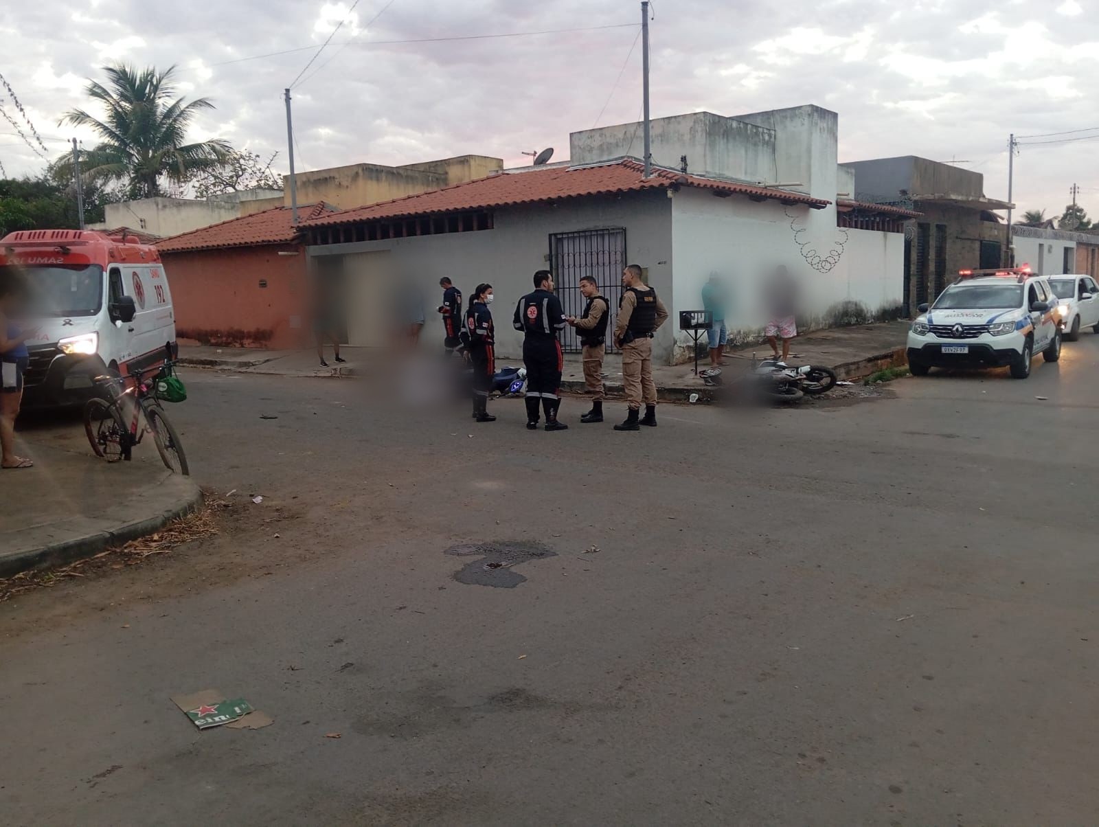 Acidente deixa um motociclista morto e outro ferido em Pirapora