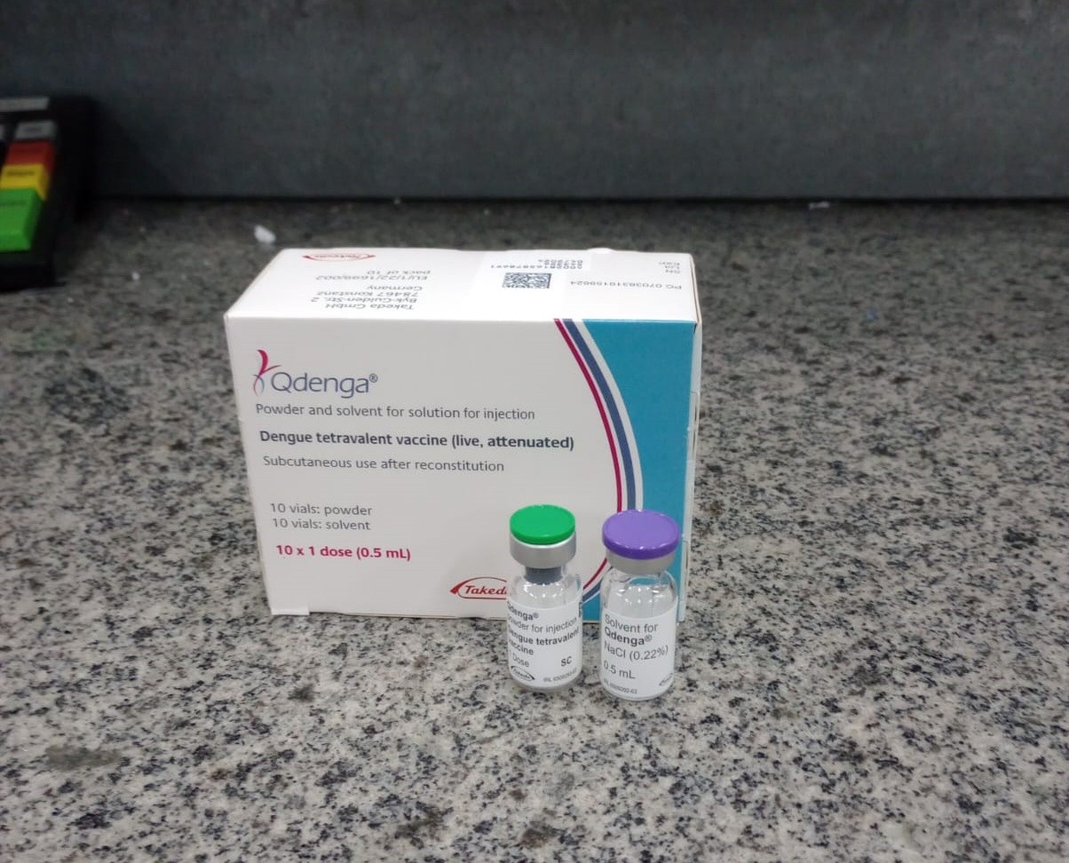 RN recebe novas doses de vacinas contra a dengue