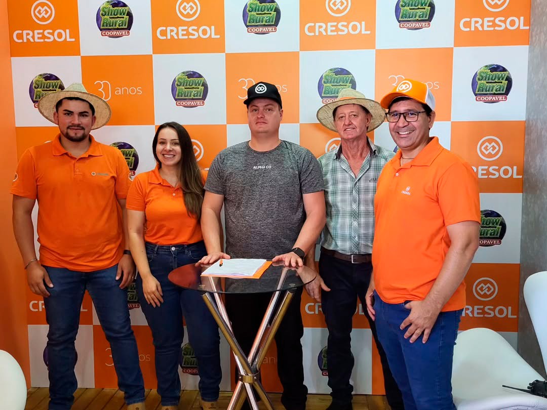Cresol participa do Show Rural Coopavel e amplia acesso ao crédito 