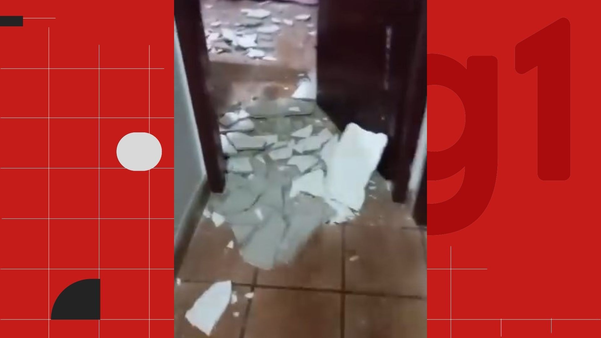 Teto de abrigo para crianças e adolescentes desaba em cima de funcionária no ES