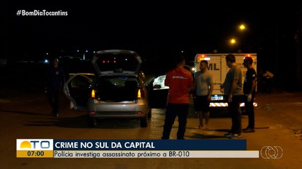 Homem morre e motorista de carro fica ferido após serem atingidos por tiros na BR-010