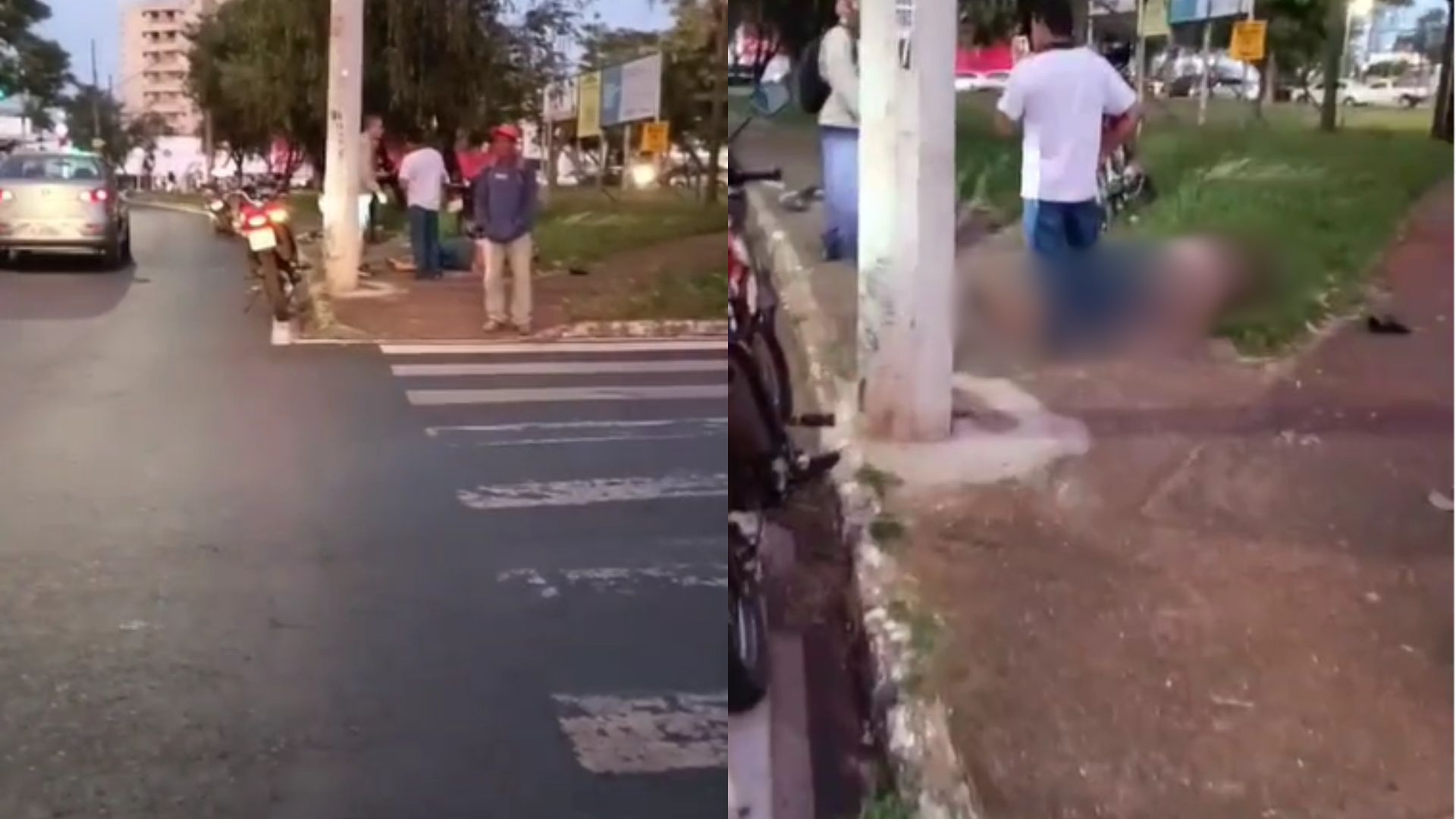 Motociclista morre em batida com carro na Avenida Getúlio Vargas em Uberlândia