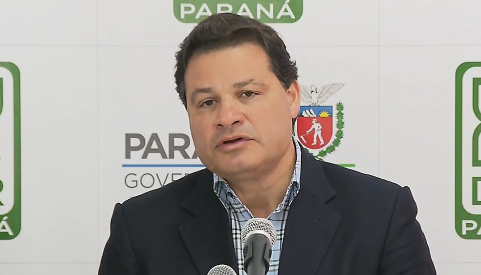 Sandro Alex, secret&aacute;rio de Infraestrutura e Log&iacute;stica do Paran&aacute; &mdash; Foto: Reprodu&ccedil;&atilde;o/RPC