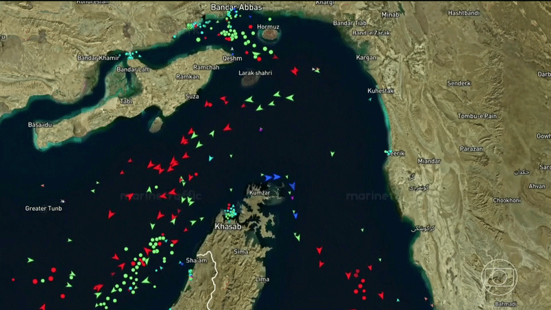 Irã volta a atacar navios em Ormuz e ameaça manter bloqueio; Trump diz que não aceitará chantagem