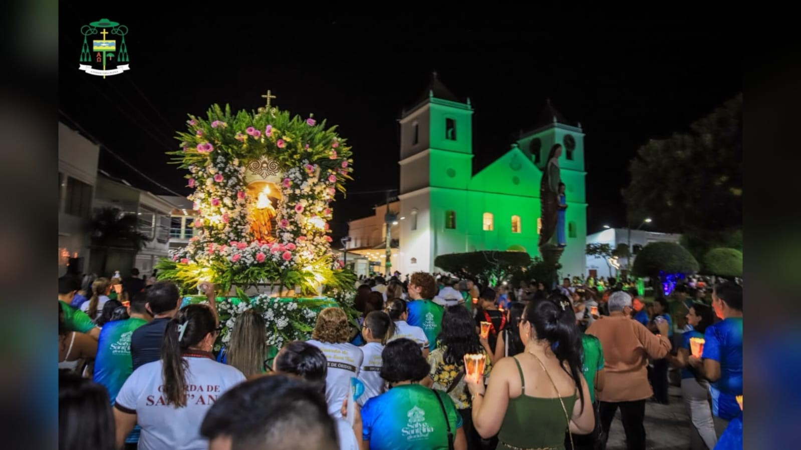 Festividade de Sant’Ana encerra com emoção e anúncio do bicentenário da catedral diocesana de Óbidos, no Pará