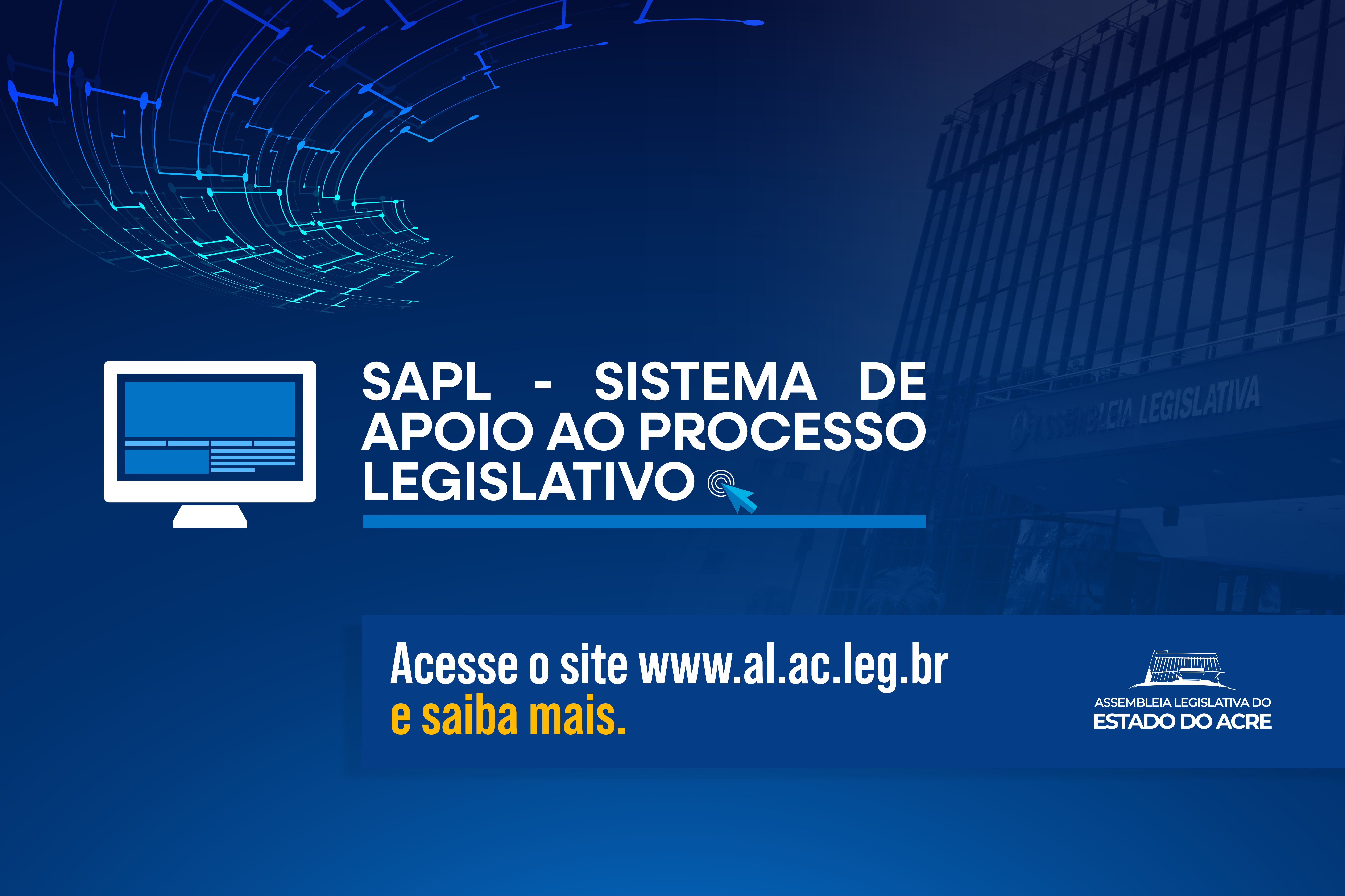 Conheça mais do portal da Assembleia Legislativa do Estado do Acre