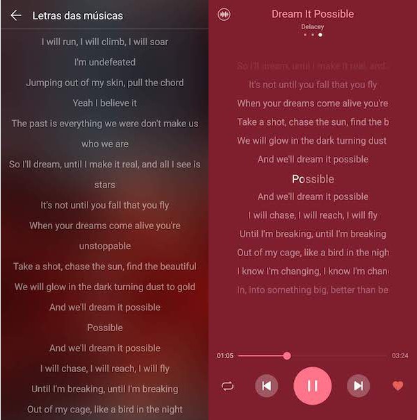 Letras De Músicas Lyrics