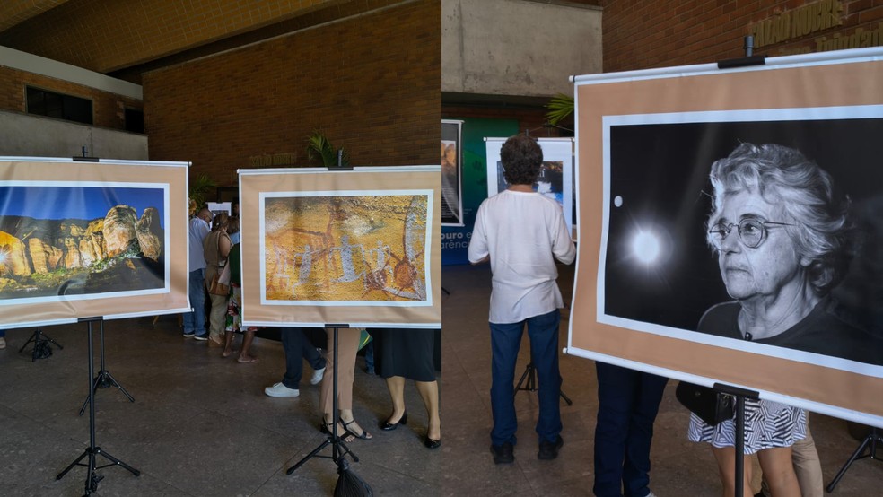 Exposição de visitação gratuita sobre legado de Niède Guidon abre em Teresina — Foto: Reprodução (Francisco Lima/TV Clube)