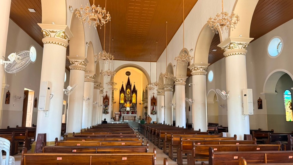 Igreja Matriz de Santo Antônio. — Foto: Darlene Barbosa/SVM
