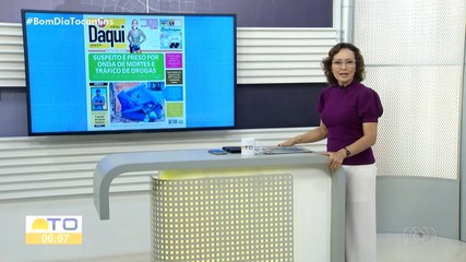 Destaque do Daqui: suspeito é preso por onda de mortes e tráfico de drogas