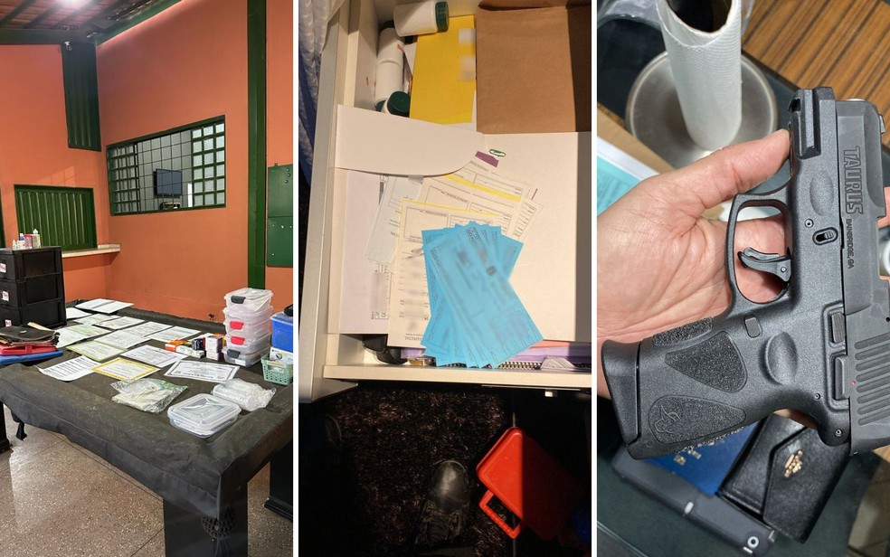 Suspeitos são investigados pelo homicídio qualificado e sequestro, além de cárcere privado, falsificação de documentos e curandeirismo - Goiás — Foto: Divulgação/Polícia Civil