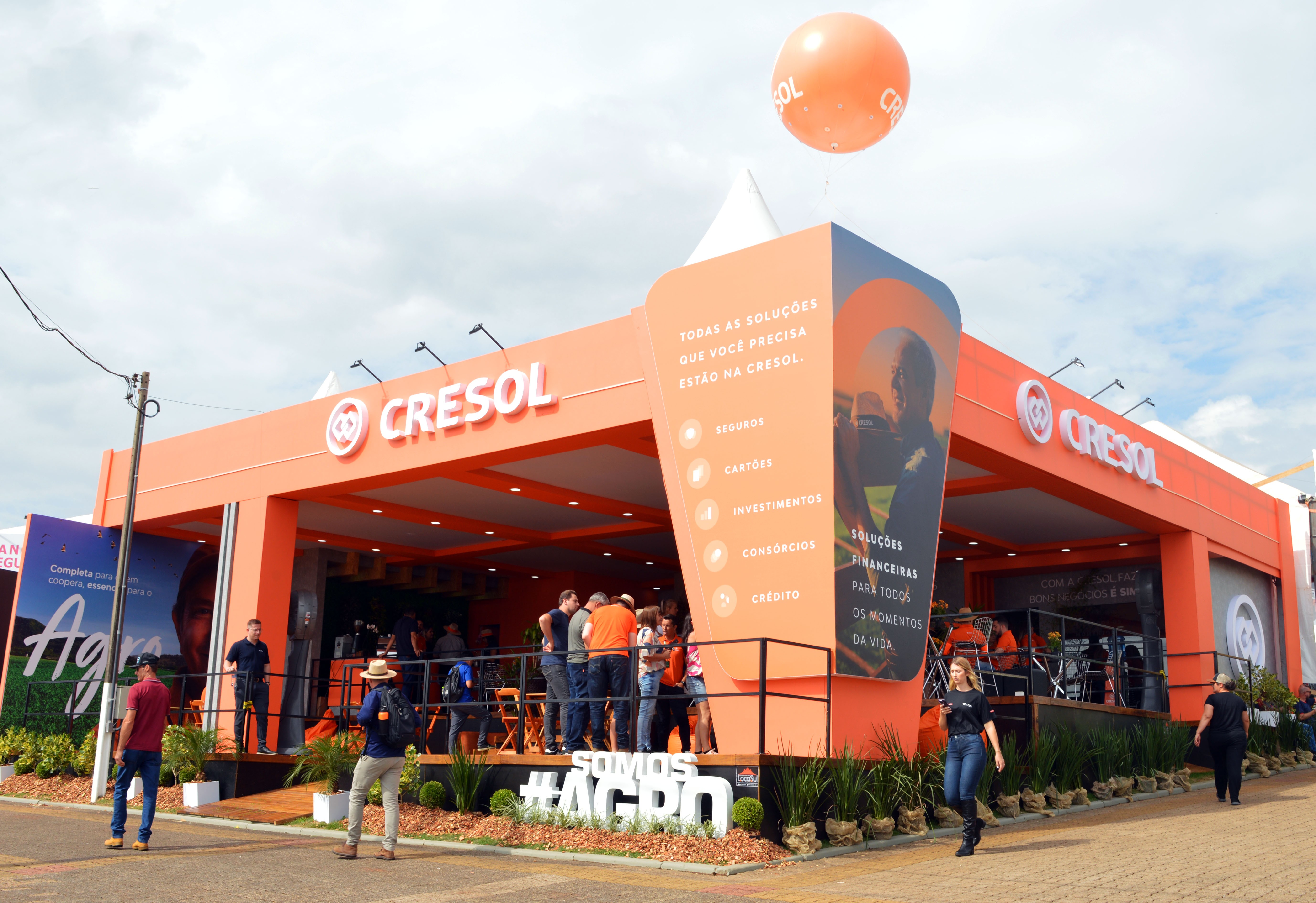 Cresol participa da 26ª Expodireto Cotrijal e reforça apoio ao produtor rural