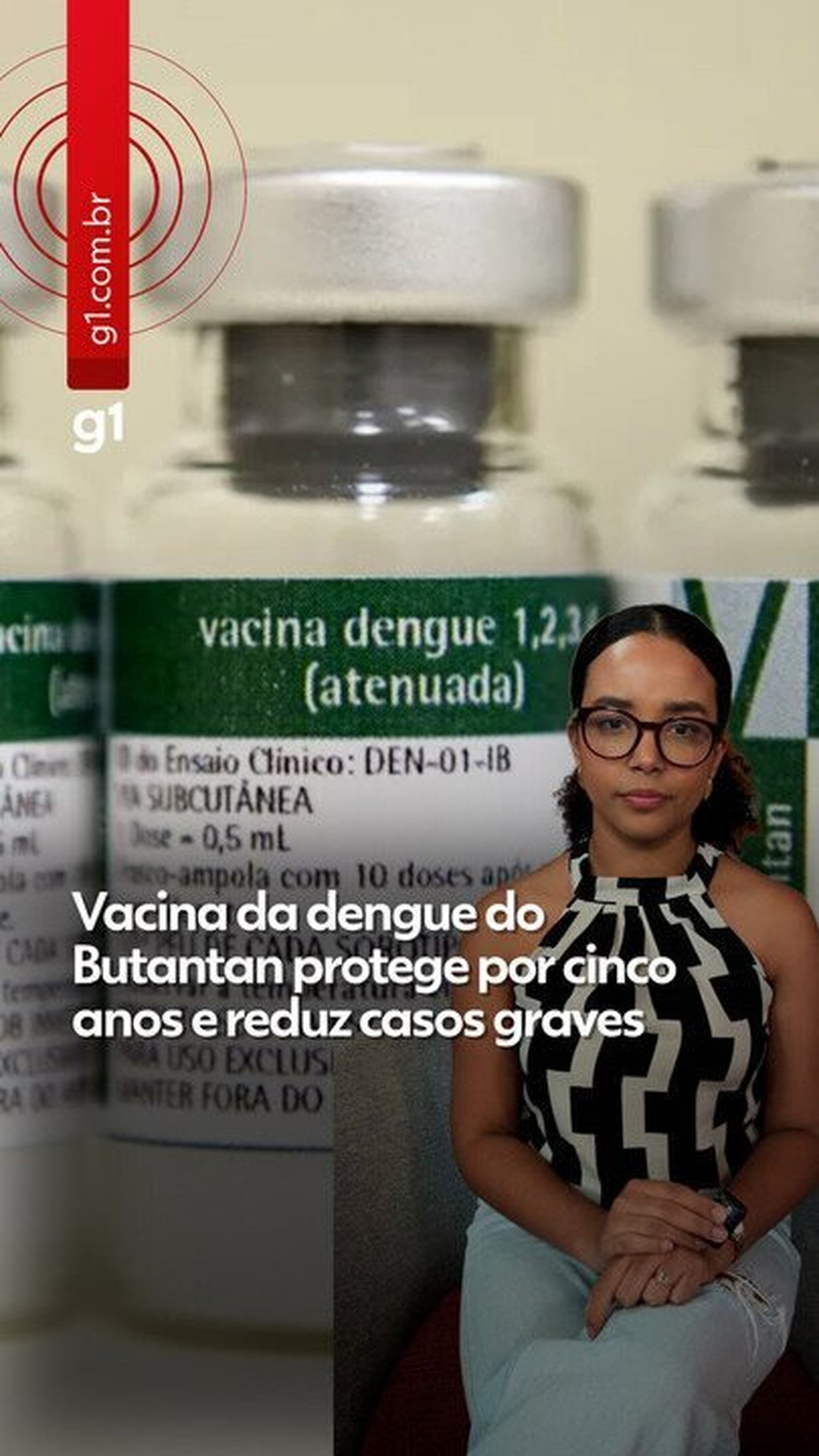 Vacinação contra dengue é ampliada para pessoas com 59 anos 
