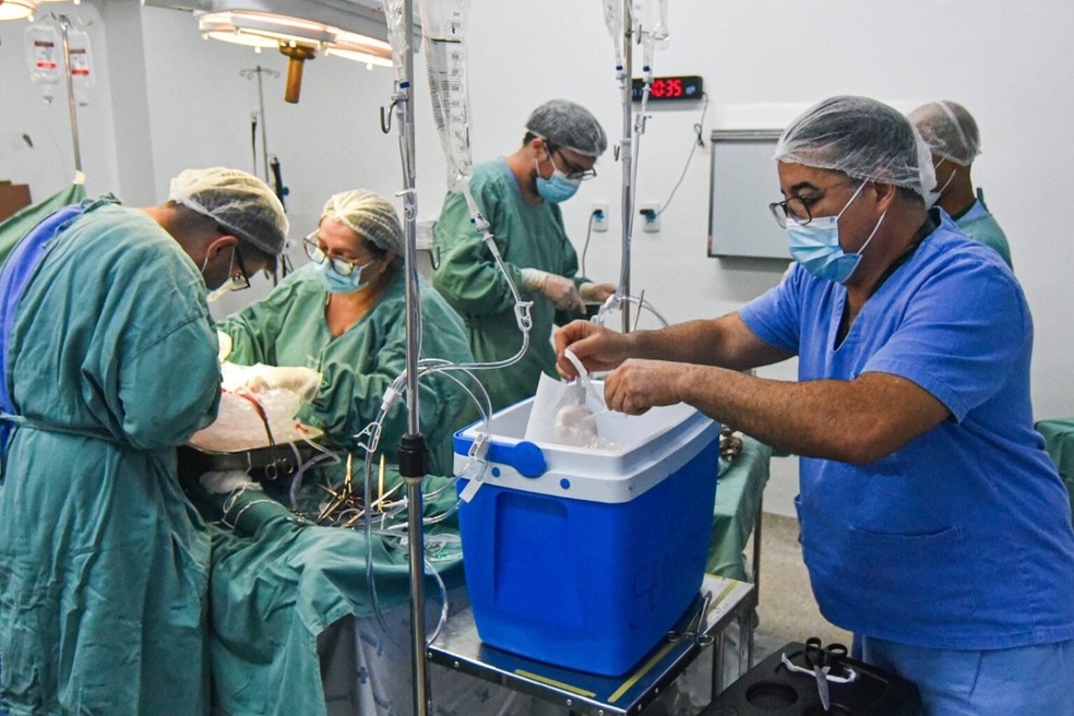 Jovem doa seis órgãos em Sergipe — Foto:  Felipe Goetternauer/SES
