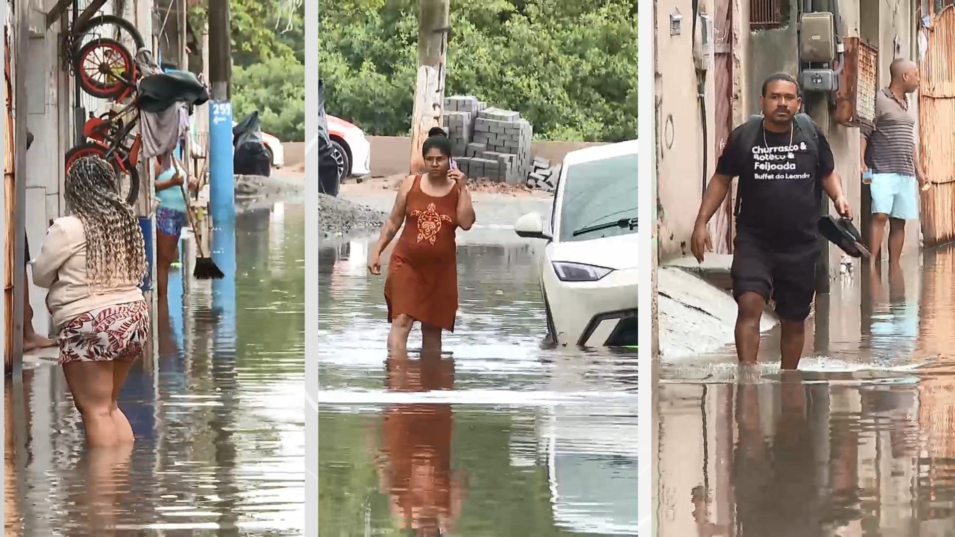 Chuva causa alagamentos e prejuízos no ES; confira a previsão do tempo para a semana