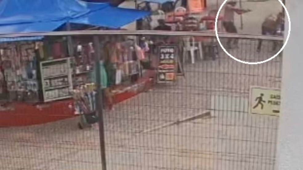 Lucas é suspeito de matar  Iury Barboza da Silva, na pracinha do Terminal da Messejana, em junho deste ano, a mando de um chefe da facção criminosa. — Foto: Reprodução