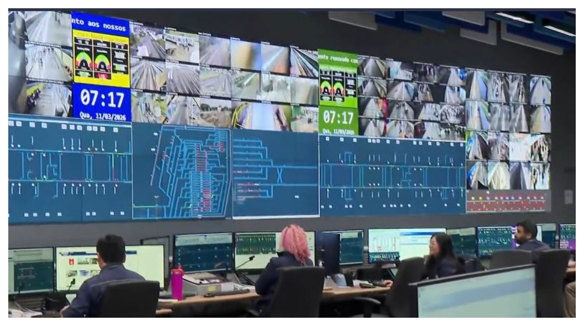 Metrô de SP inaugura novo centro de controle para monitorar trens e passageiros