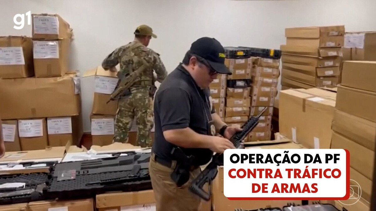 Pf Faz Operação Contra Suspeitos De Entregar 43 Mil Armas Para Facções