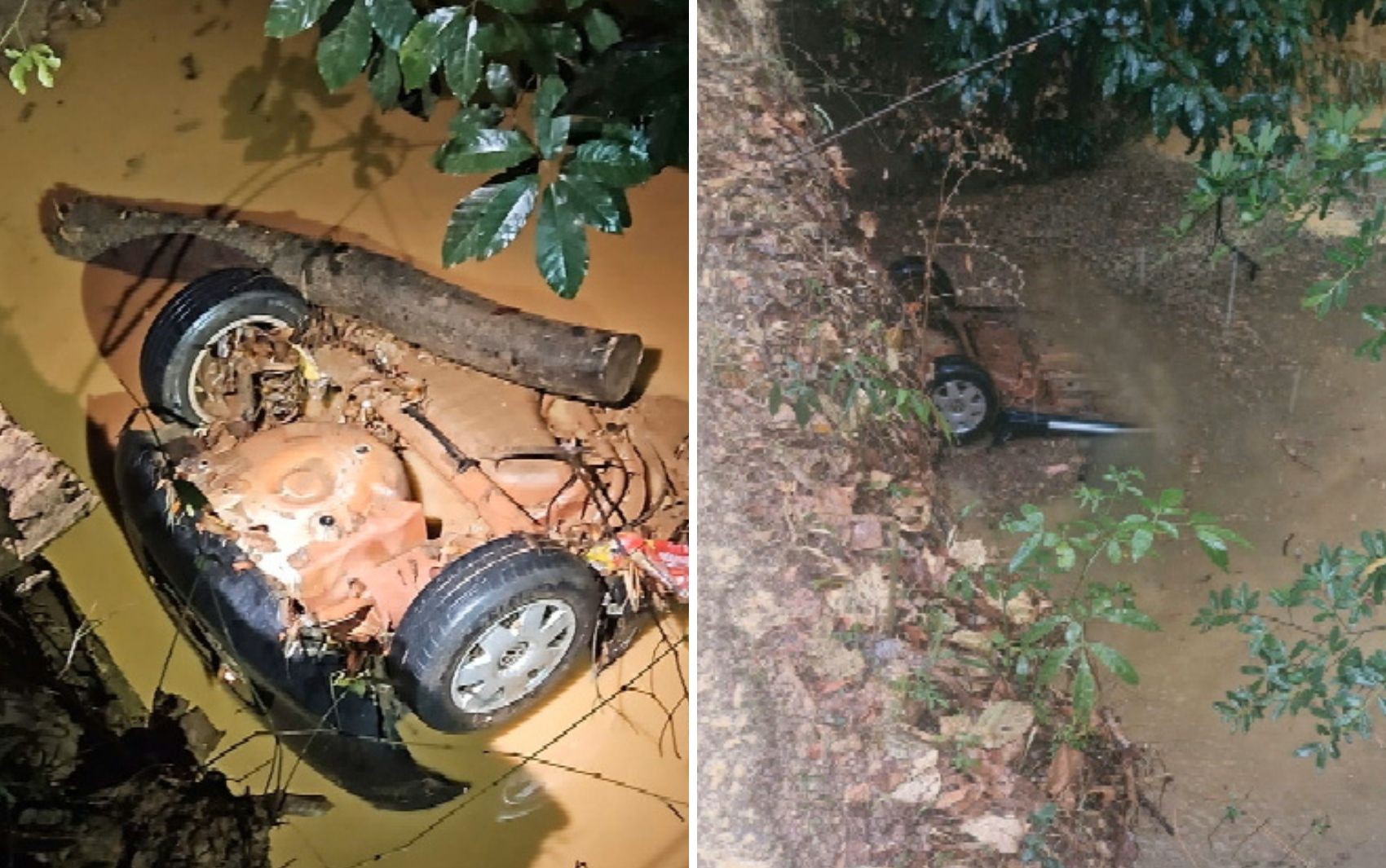 Cinco crianças e dois adultos morrem após carro cair de ponte em Goiás, dizem bombeiros