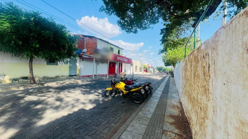 Ataque a tiros deixou um homem morte e um ferido no município do Crato, no Ceará — Foto: Darlene Barbosa/SVM