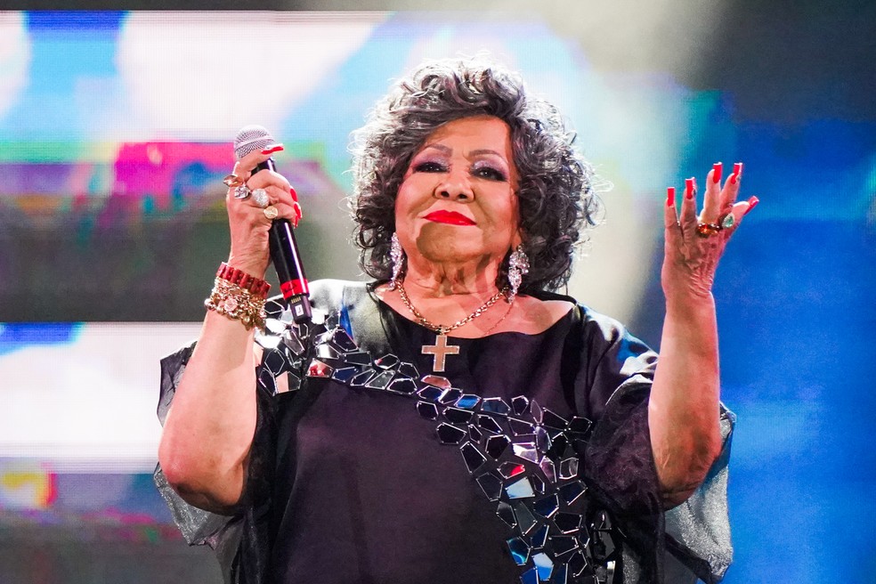 Alcione faz show em Natal neste sábado — Foto: Stephanie Rodrigues/g1