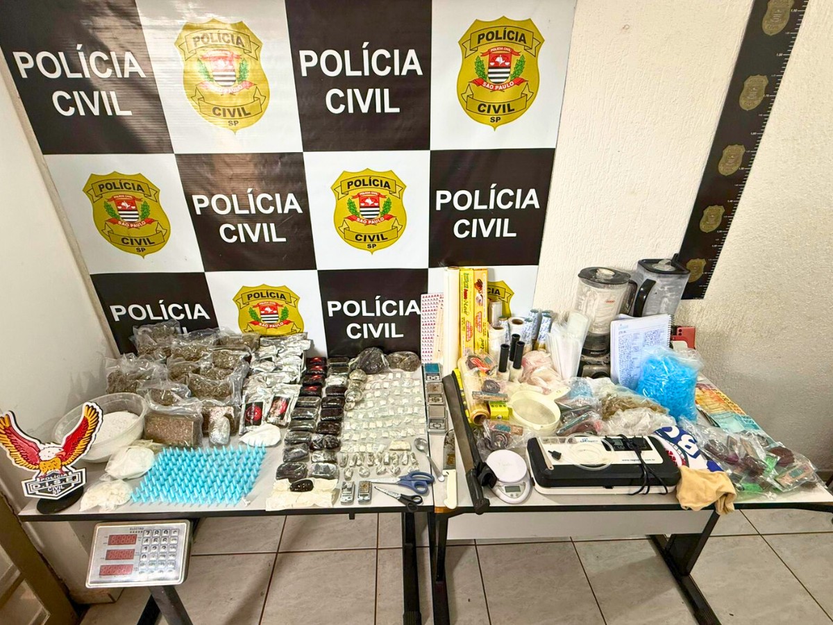 Três são presos e 70 veículos são apreendidos em operação contra o tráfico de drogas no interior de SP