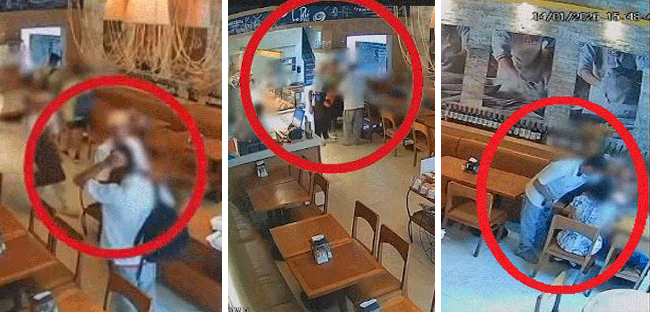 Polícia analisa vídeos para identificar e prender quadrilha que roubou clientes e funcionária em padaria nos Jardins