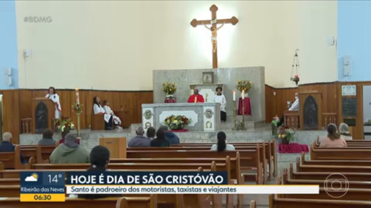 Dia de São Cristóvão é celebrado com missas e procissão; confira a programação em Belo Horizonte