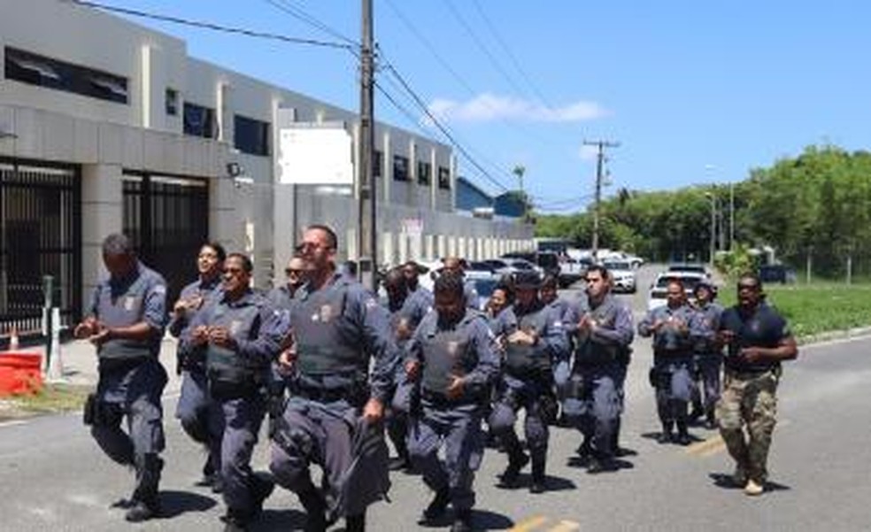 Concurso para agente penitenciário na Bahia — Foto: Divulgação/Seap