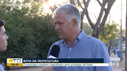 Rota da fruticultura: Municípios recebem capacitação para produção de frutas