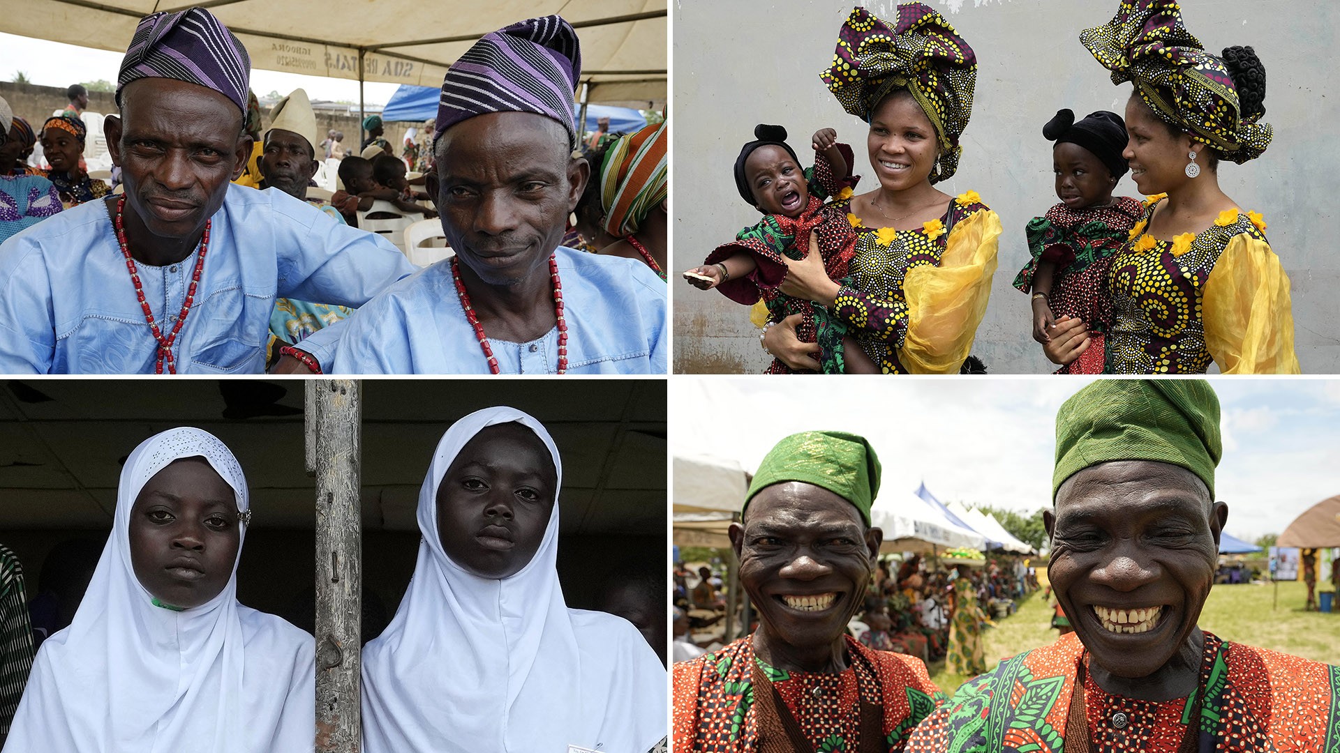 Festival reúne milhares de gêmeos e celebra fertilidade curiosa em cidade nigeriana