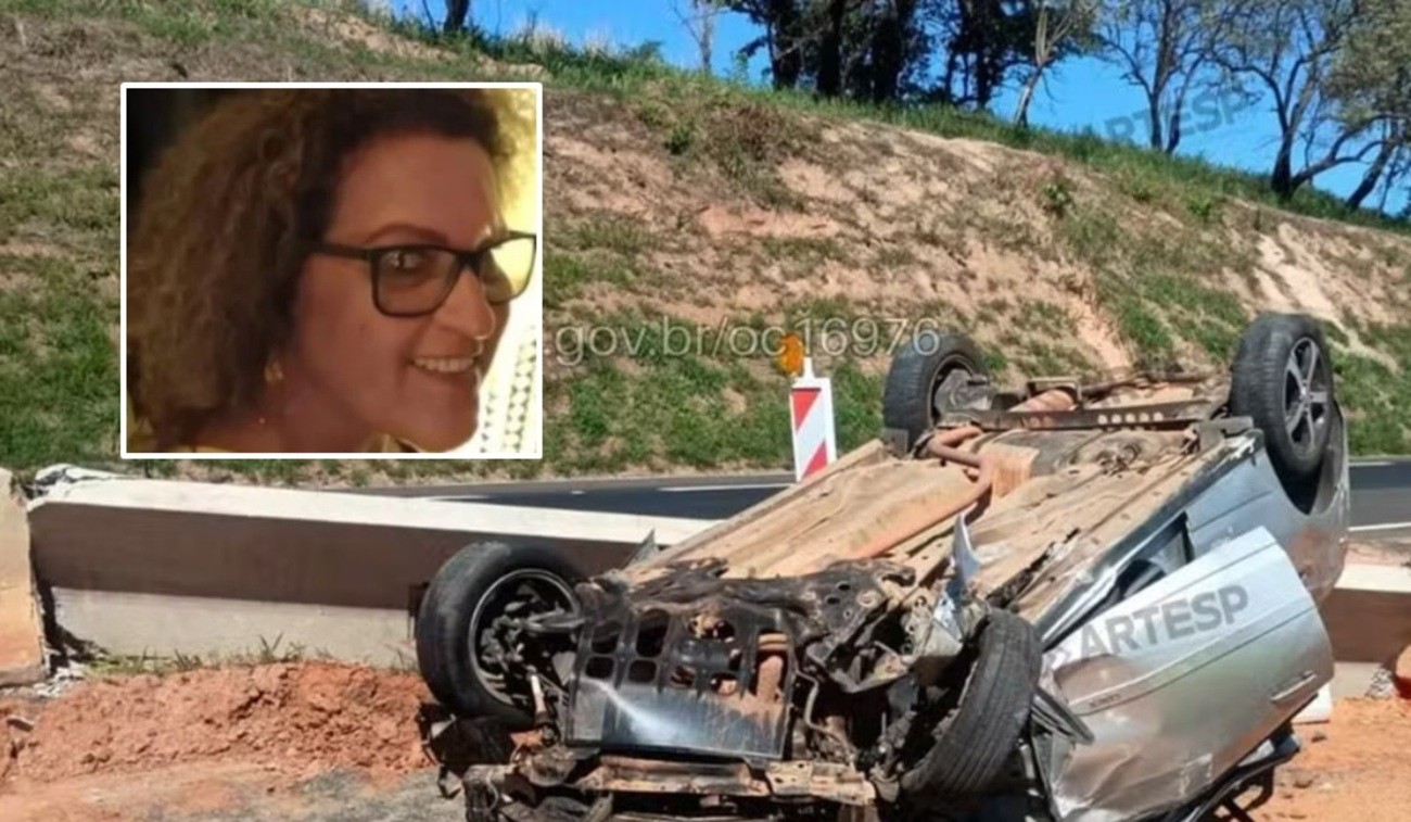 Servidora pública de Araraquara morre em grave acidente na Rodovia SP-310 em Rio Claro
