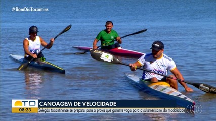 Canoístas tocantinenses se preparam para desafio nacional e miram em vaga no Sul-Americano