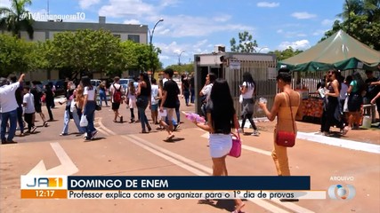 Saiba como se organizar para o primeiro dia de provas do Enem