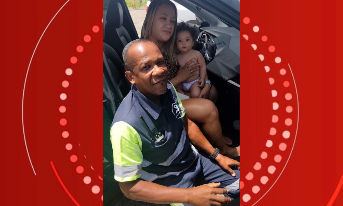 VÍDEO: bebê de 7 meses é salva em praça de pedágio após se engasgar na BR-324