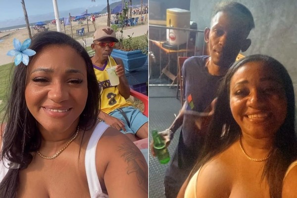 Karina Conceição Gonçalves foi morta a facadas pelo companheiro Eduardo em São Vicente (SP) — Foto: Redes sociais