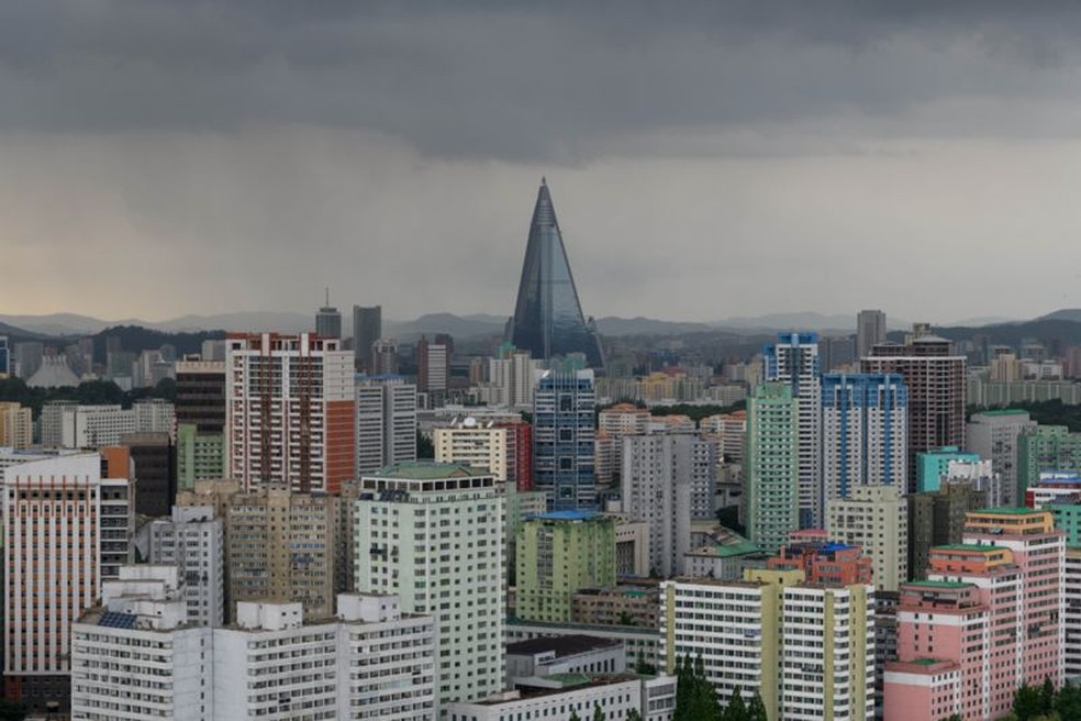 Pyongyang — Foto: Getty Images via BBC
