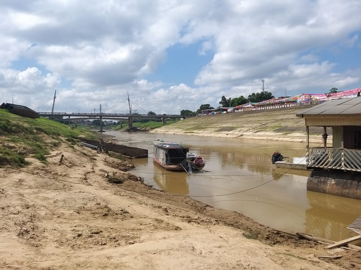 Sem Chuvas Em Julho Nível Do Rio Acre Atinge Pior Marca Dos últimos Seis Anos Para O Dia 13 Em 