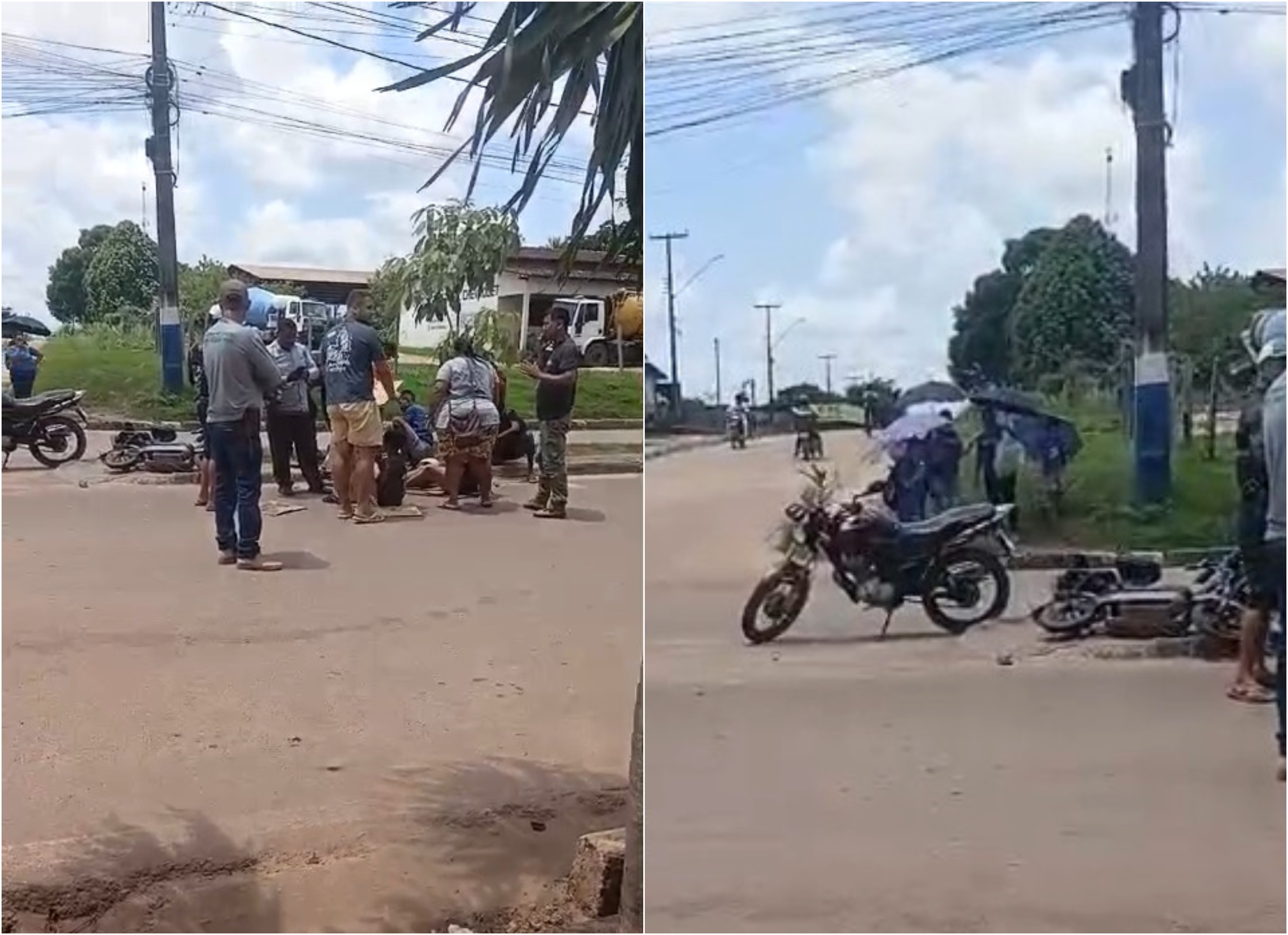 Menino de bicicleta elétrica fica ferido após ser atingido por moto em Rorainópolis