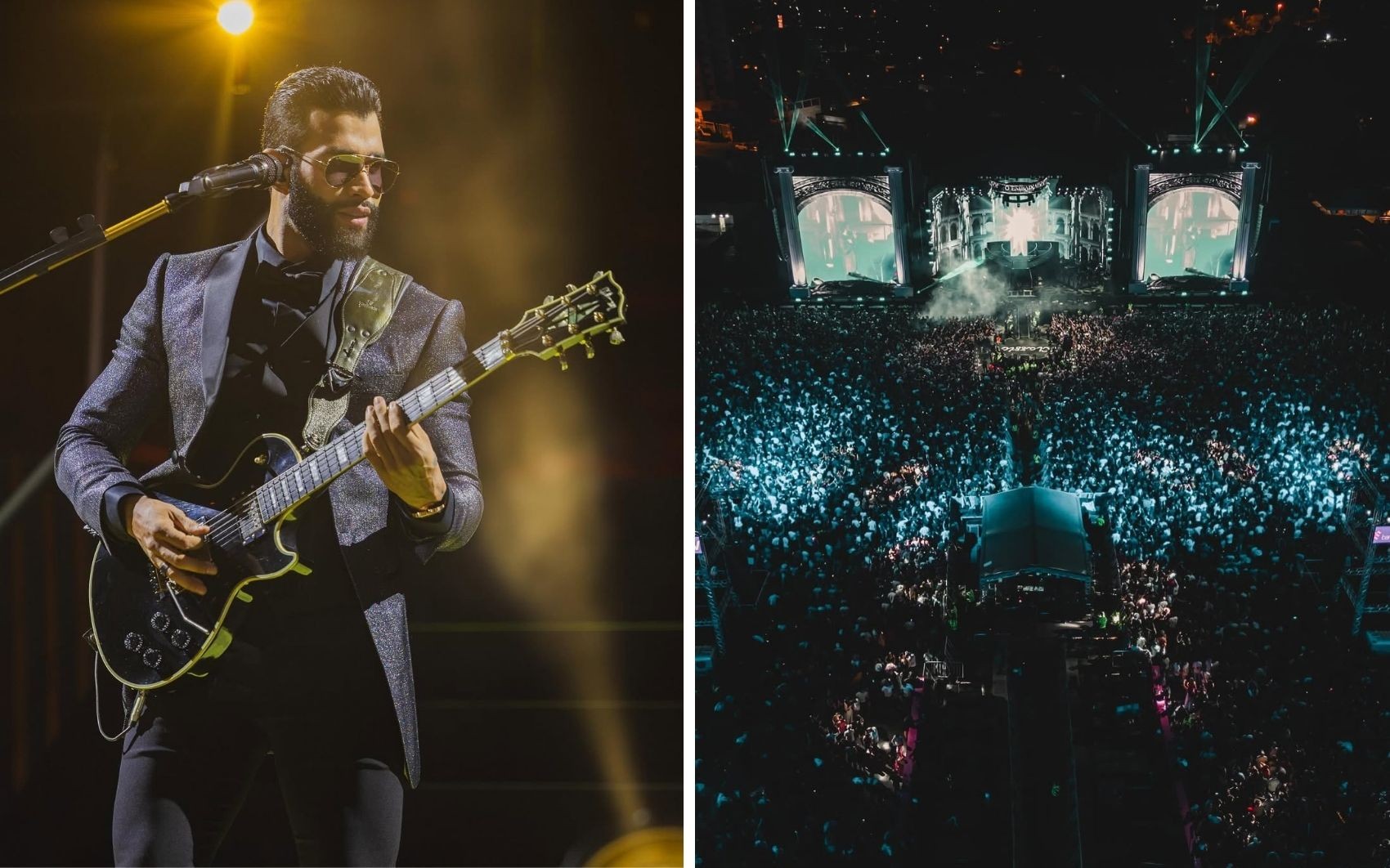 Gusttavo Lima declara amor por público goiano antes de show: ‘Meus primeiros fãs’