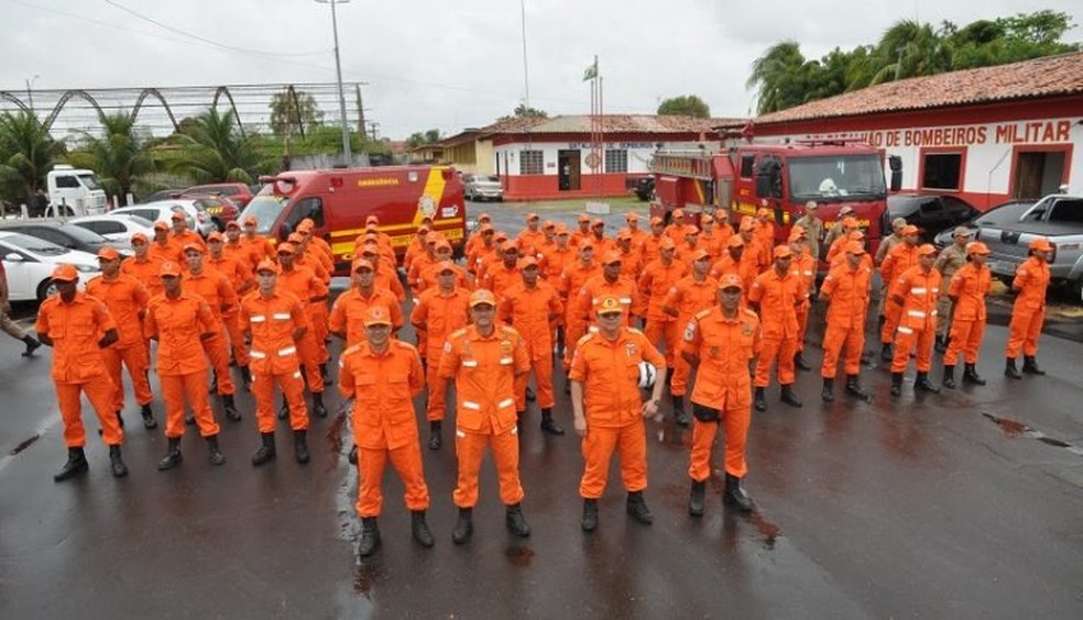 Corpo de Bombeiros vai participar da operação de implosão da ponte — Foto: Reprodução/TV Mirante