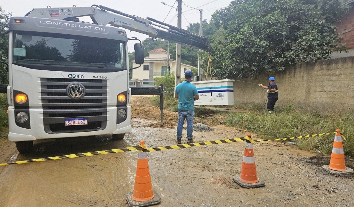 Novos sistemas ampliam abastecimento de água em três cidades no RJ