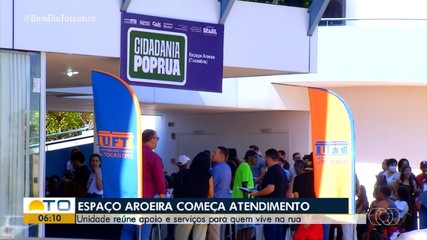 Espaço Aroeira reúne atendimentos às pessoas em situação de rua em Palmas