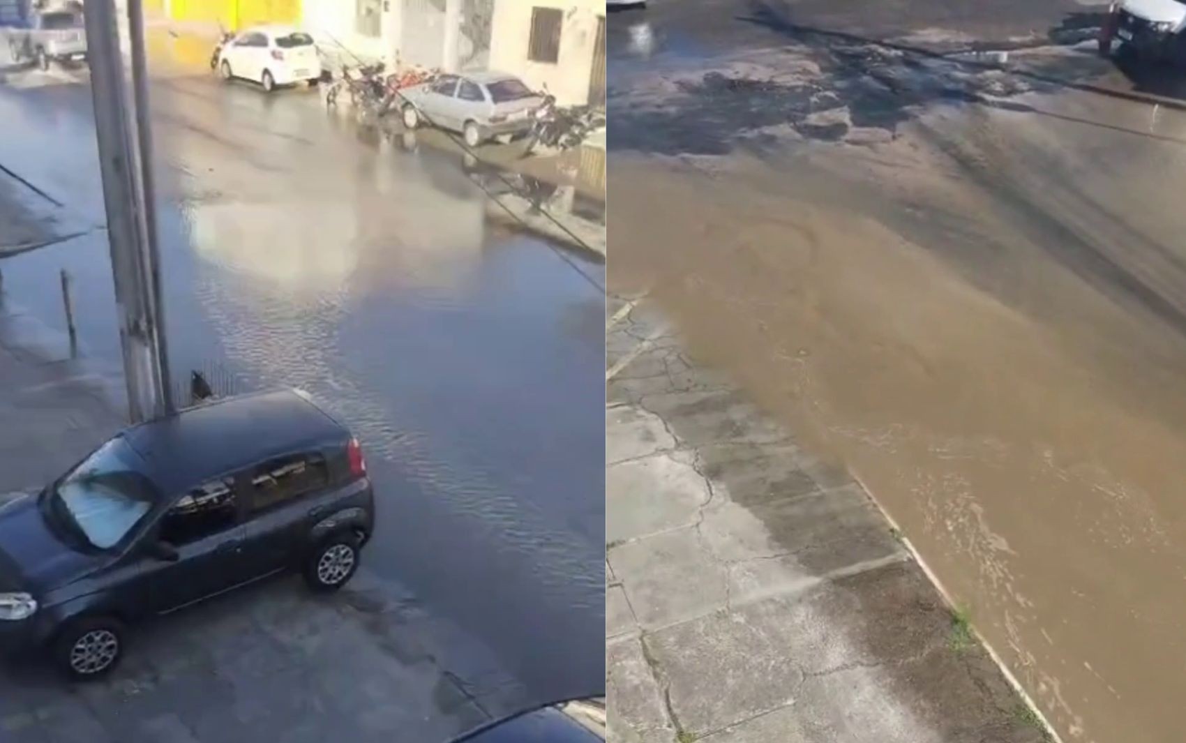 Vazamento de água causa desabastecimento no Siqueira Campos em Aracaju