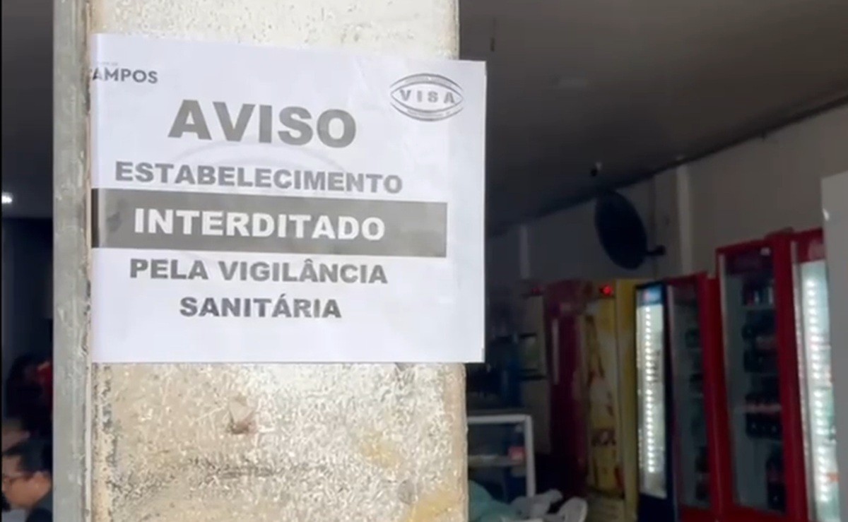 Depósito de bebidas é interditado e responsável preso em flagrante em Campos