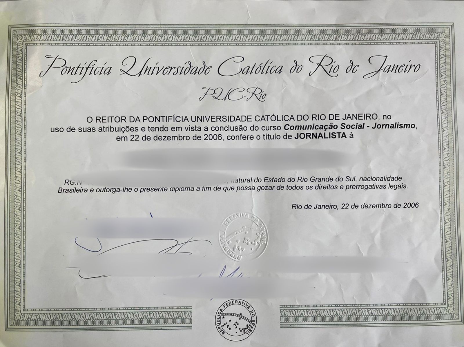 Servidor público de Canoas usava diploma falso há 11 anos para garantir bônus, diz polícia