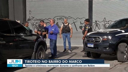 Taxista e suspeito morrem durante tiroteio em loja de carros em Belém