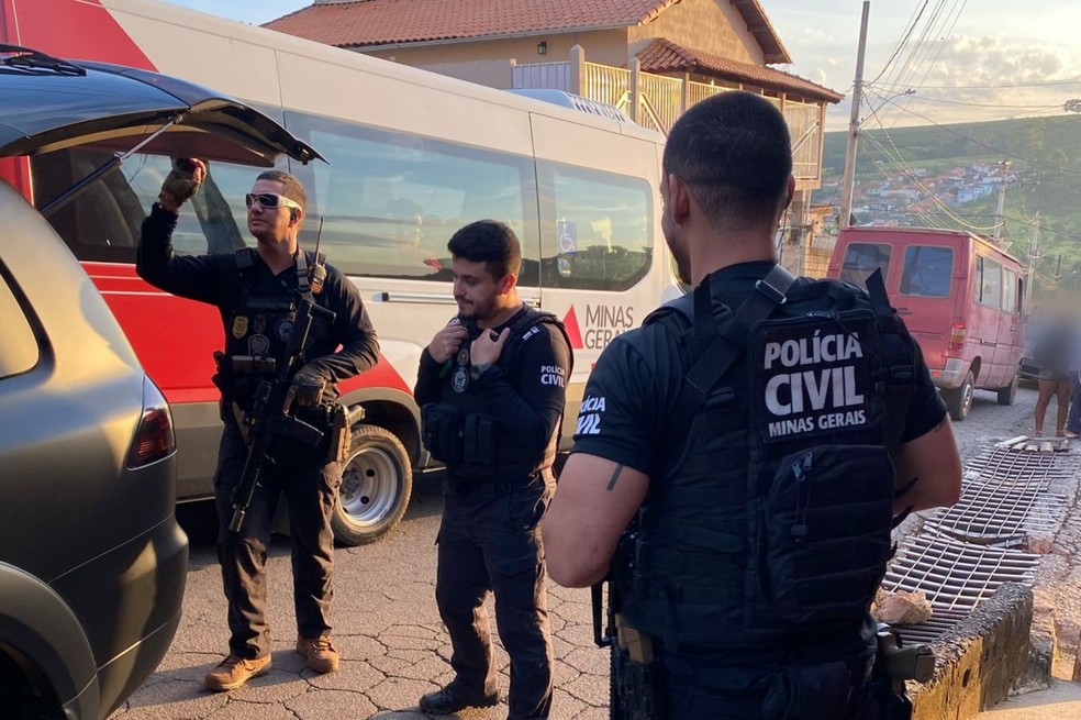 Operação Decanter mira quadrilha especializada em roubo e receptação de café em MG e SP — Foto: Polícia Civil