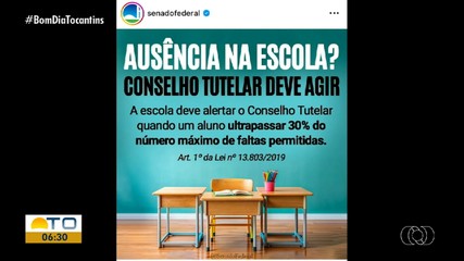 Bom Dia Responde fala sobre ausência na escola